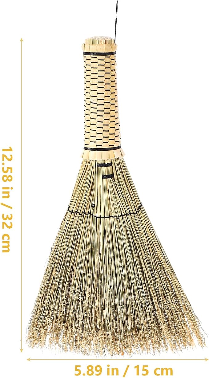 BESPORTBLE Small Woven Corn Whisk Broom - Image 2