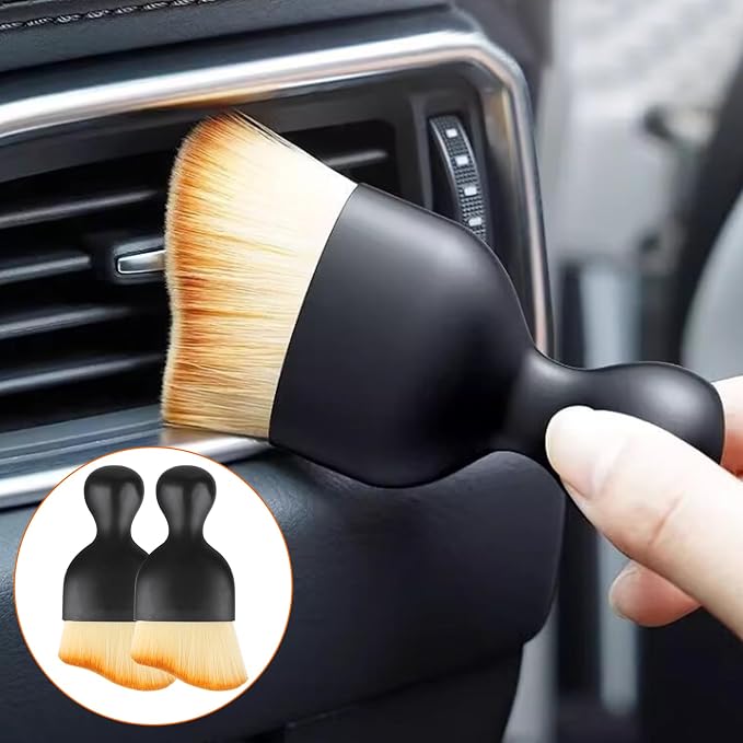 Car Interior Cleaning Brush, 4 Car Brush Interior Dust Brush, Car Interior - Image 6