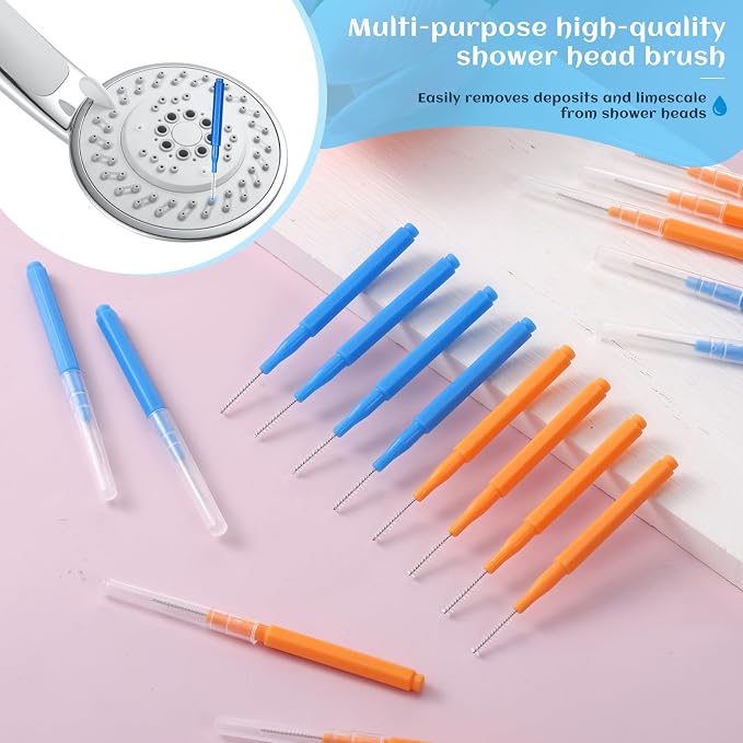 80Pcs Shower Head Cleaner Tool, Heavy Duty Multifunctional Shower Head Cleaning - Image 3