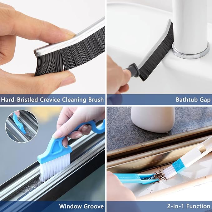 14Pcs Small Crevice Cleaning Brush Set, Groove Gap Cleaning Tool - Image 2