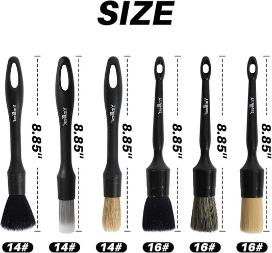 6 Pcs Interior Detailing Brush - Image 2