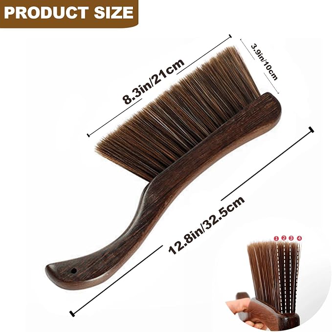 Hand Broom Soft Bristles Duster - Image 7