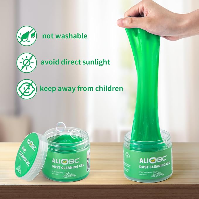 Car Cleaning Gel, Keyboard Cleaner Cleaning Putty - Image 5