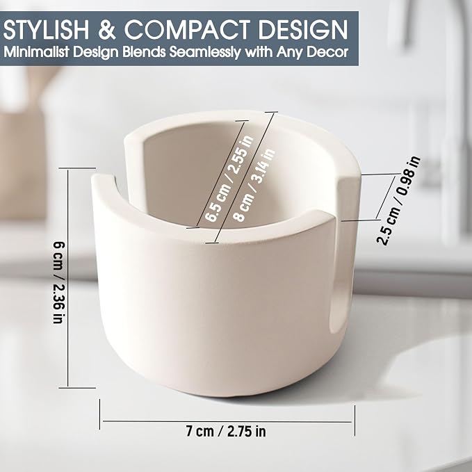 MOPHONICHOME Sponge Holder, Stone Sponge Holder - Image 5