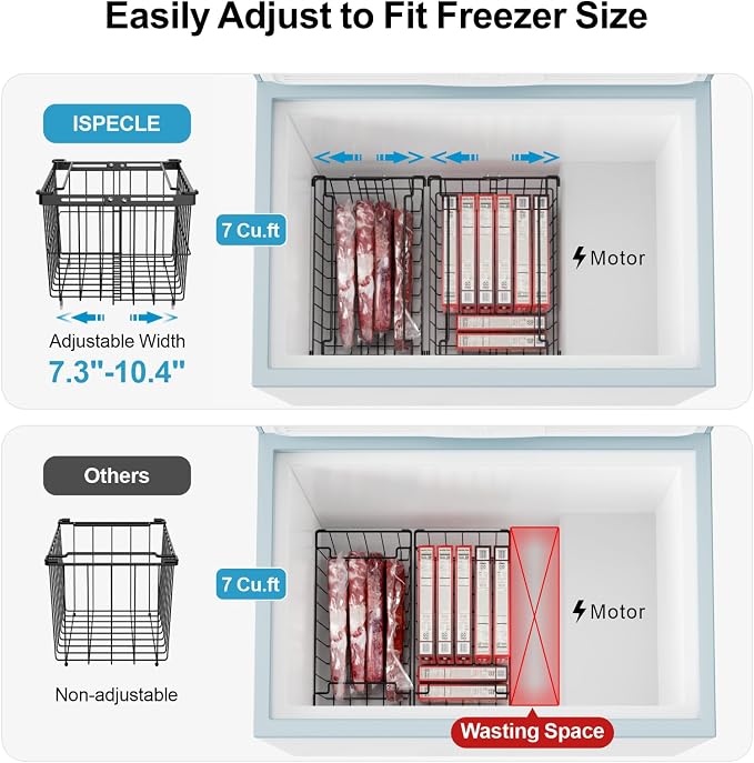 iSPECLE Freezer Organizer Bins - Image 5