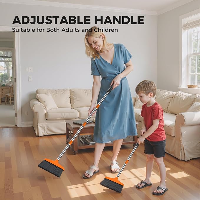 Handy Broom, Indoor/Outdoor Brooms, Duty Kitchen Broom, - Image 7