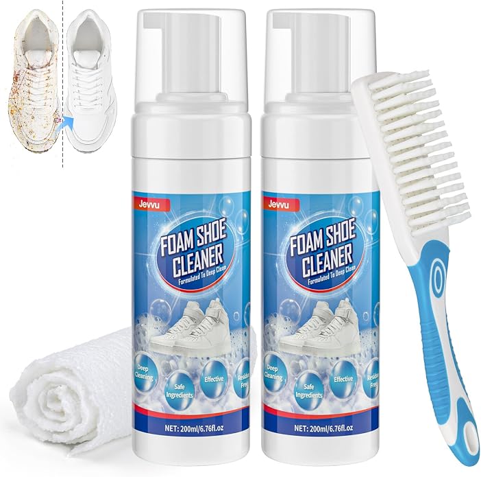 Shoe Cleaner, Sneaker Cleaner Foam by Jevvu