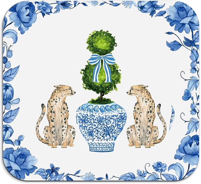 Chinoiserie Dish Drying Mat by Unknown