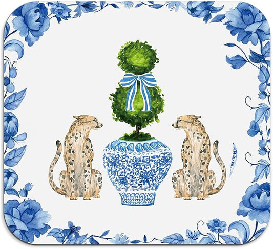 Chinoiserie Dish Drying Mat by Unknown