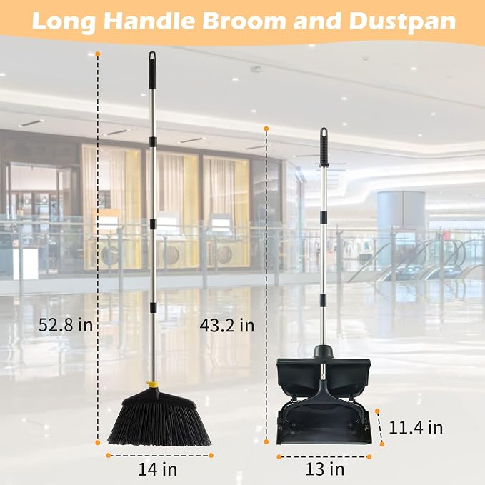 Outdoor Broom and Dustpan Set - Image 6