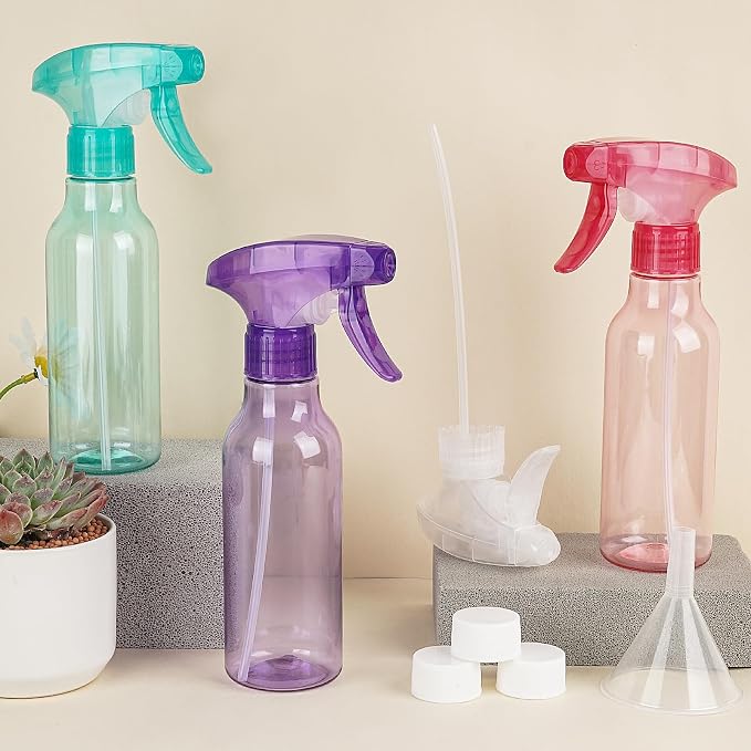 Cosywell 3 Pack Plastic Spray Bottles 8.8oz/260ml Empty Spray Bottle - Image 5
