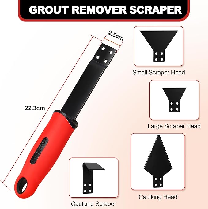1 Caulk Remover Tool Set ​with 5-piece Blades - Image 4