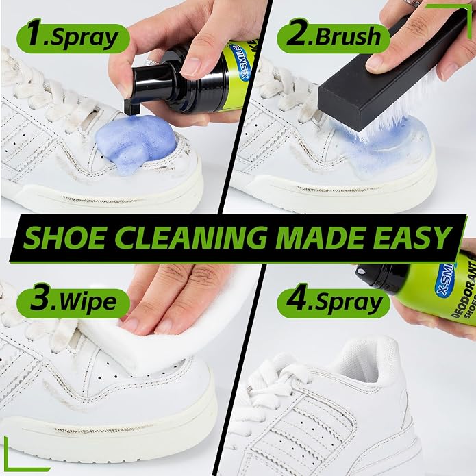 X-SMILE Sneaker Cleaning Kit, Foam Cleaner - Image 4