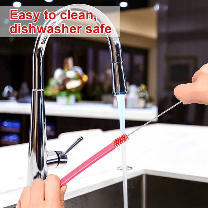 Reusable Straw Cleaning Brushes Bottle Test Tube Long Straw Cleaning Brush - Image 5