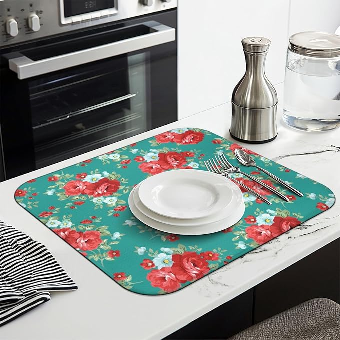 Dish Drying Mat Drainer Pads - Image 6
