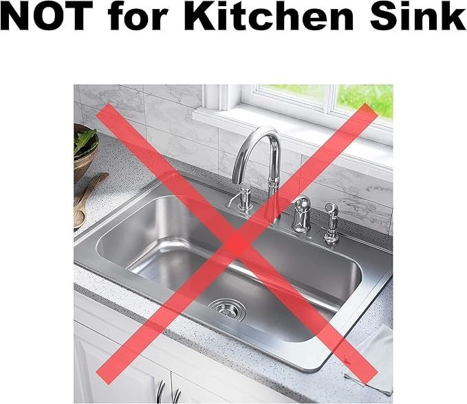 4 Pcs - Bathroom Sink Strainers and Stopper Plug - 2.125" Top / 1" Basket - Image 5