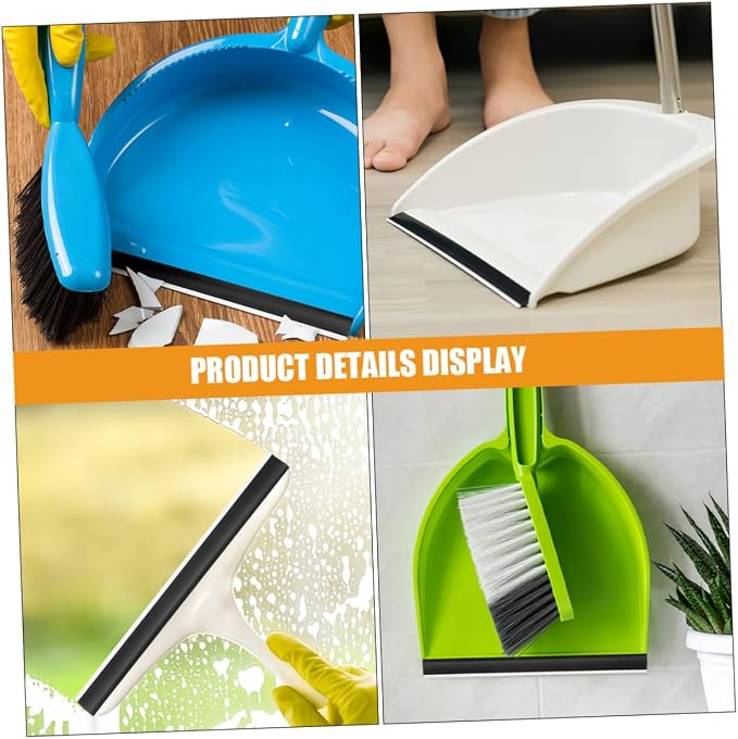 4Pcs Durable Rubber Dustpan Lip Edge Strips - Image 9
