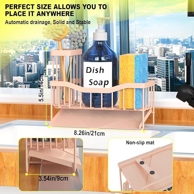 Maifan Sink Caddy Sponge Holder - Image 5