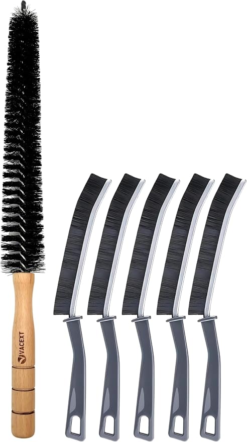 Dryer Lint Brush Vent Trap Cleaner Plus 5PCS Crevice Gap Cleaning Brushes by VACEXT