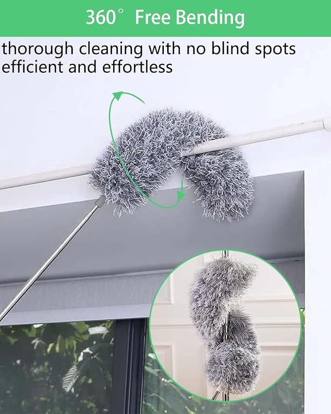 110" Extendable Feather Duster - Image 3