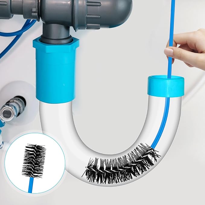 4pcs Condensate Trap Flexible Drain Brush, 16 Inch Nylon Condensate Pipe Drain - Image 6