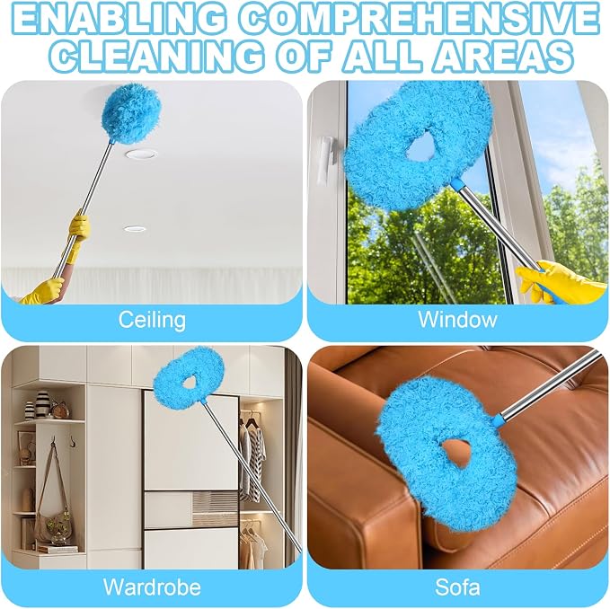 Eunice 13-49.7 Inches Ceiling Fan Duster - Image 3