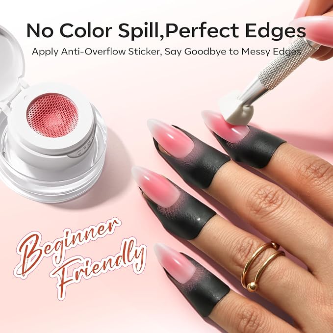 modelones Pat Paint Gel Nail Polish, 1 Jar Soak Off UV Patting Gel Polish - Image 7