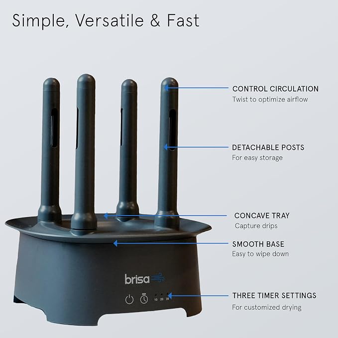 Brisa Rack: Powered Drying for reusables bottles, and containers - Image 7