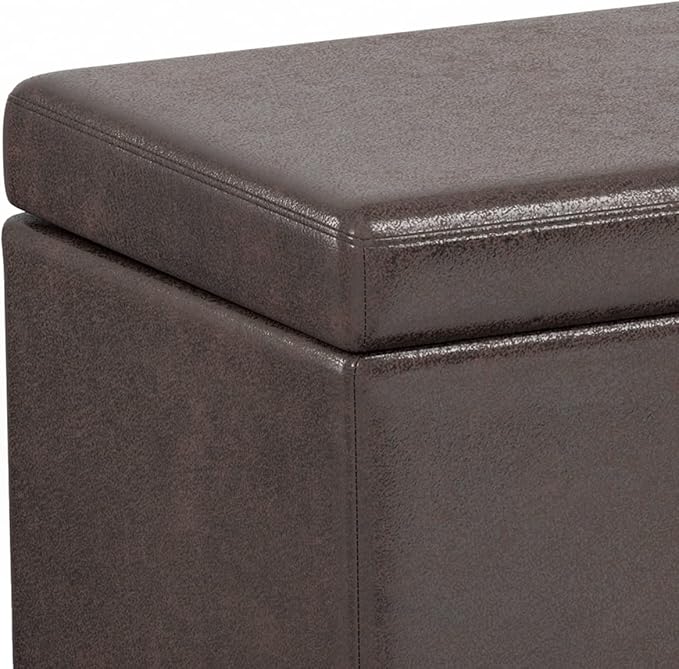SIMPLIHOME Avalon 54 inch Wide Contemporary Rectangle Extra Large Storage - Image 6