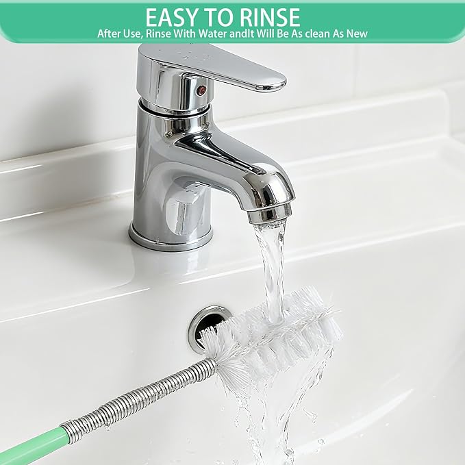 Auto Sunroof Drain Cleaning Tool, 120 Inch Long Flexible Tube Cleaning Brush - Image 6
