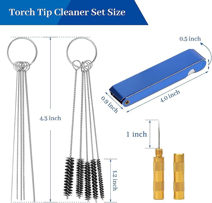 LImeiy Carburetor Carbon Dirt Jet Remove Cleaner, 13 Cleaning Wires Set + 10 - Image 3