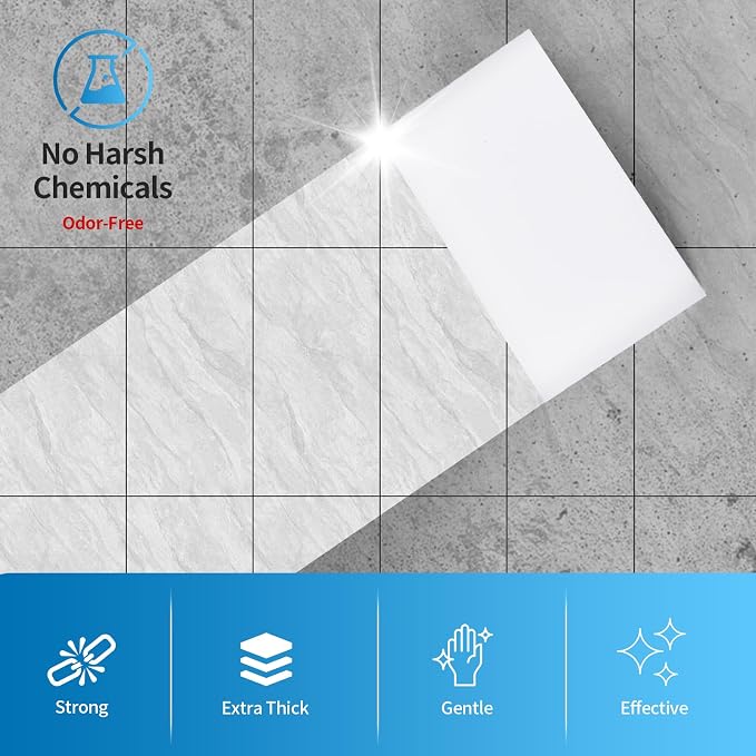Magic Cleaning Eraser Sponges, 50 Pack Melamine Foam Pads - Image 2
