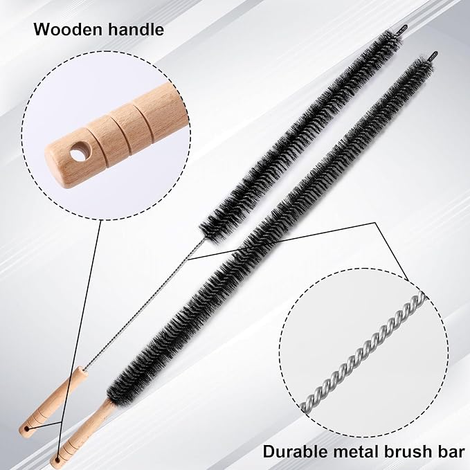 2pcs Bendable Radiator Brush, Include 1pcs Long Brush Head Radiator Dusters and - Image 4