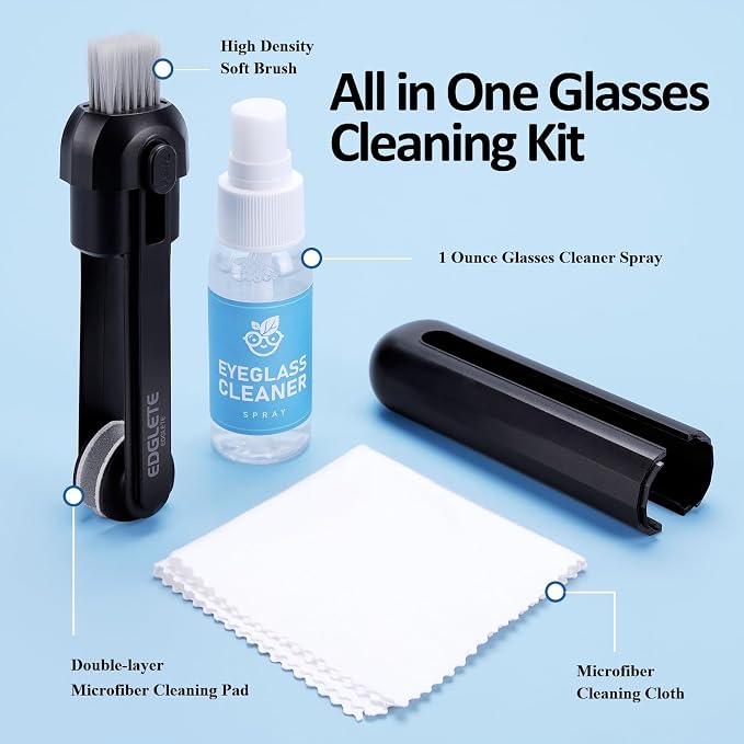 Glasses Cleaner Eyeglass Cleaning Kit, Lens Cleaners Spray - Image 6
