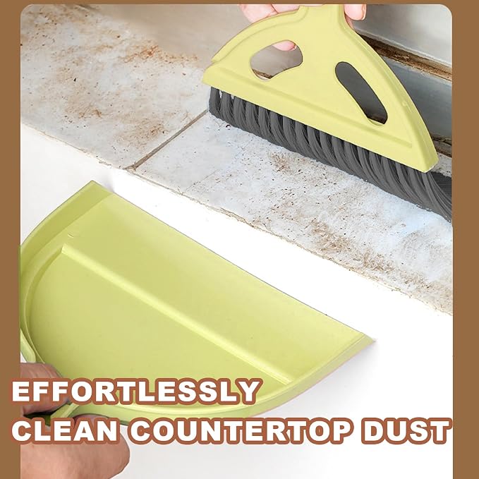 Mini Broom and Dustpan Set Small Broom - Image 3