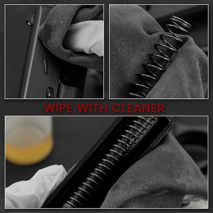 PINGMIC 12"x12" Gun Cleaning Cloth, Microsuede Cloth - Image 4
