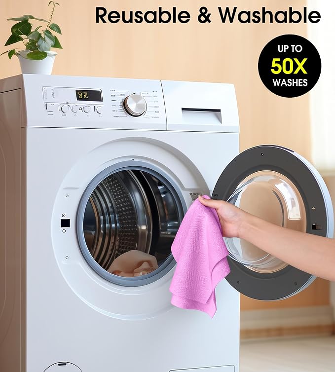 KitchLife Microfiber Cleaning Cloth Roll - Image 6