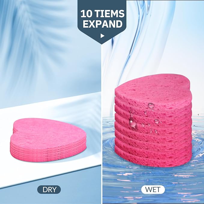 100-Count Compressed Facial Sponges - Image 5