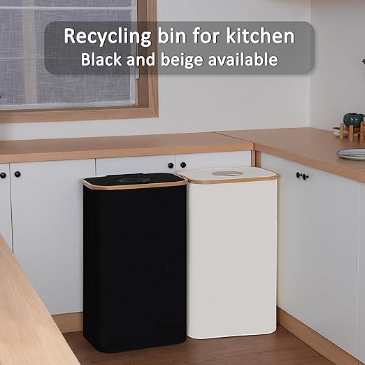 29 Gallons Recycling Bins for Kitchen, Indoor Recycle Bins - Image 7