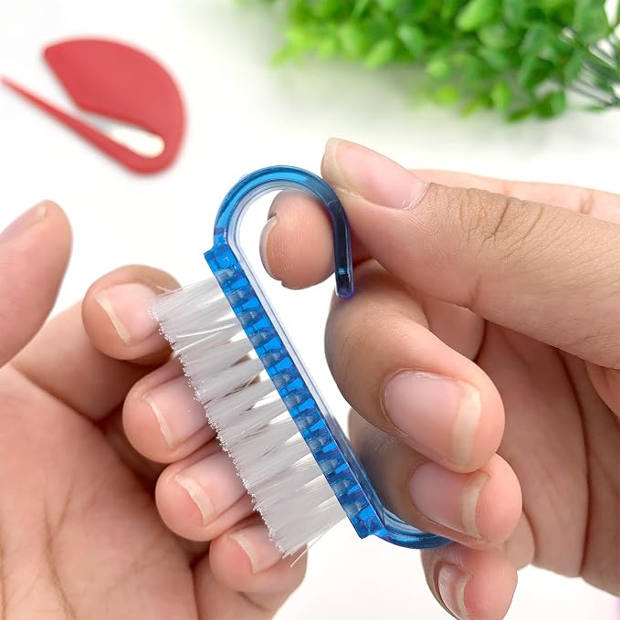 24 Pack Mini Nail Brushes, Colorful Handle Grip Nail Brush, Fingernail Scrub - Image 5