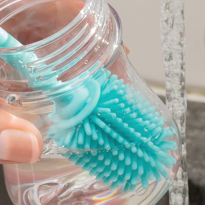 Chicco 9.5” Silicone Bottle Brush - Image 6