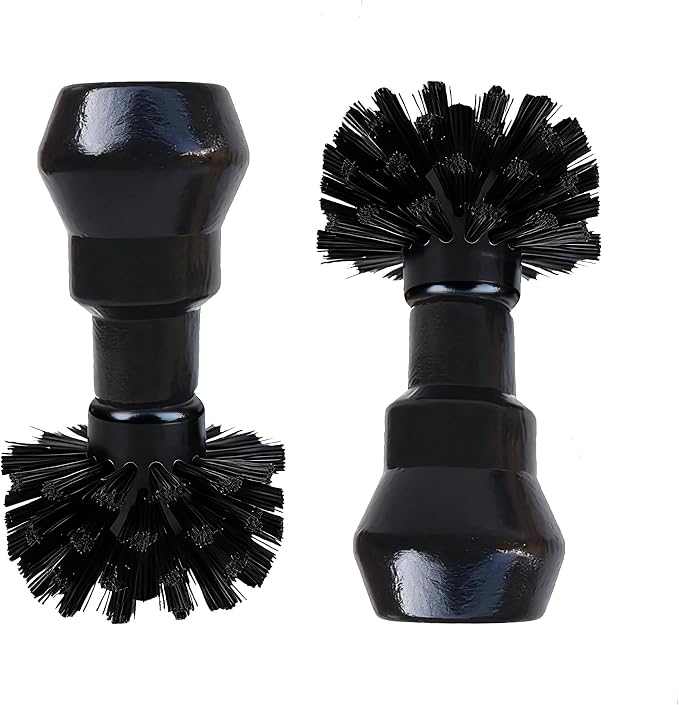 Portafilter Cleaning Brush, Professional Barista Espresso Coffee Cleaning Brush by ELESATB
