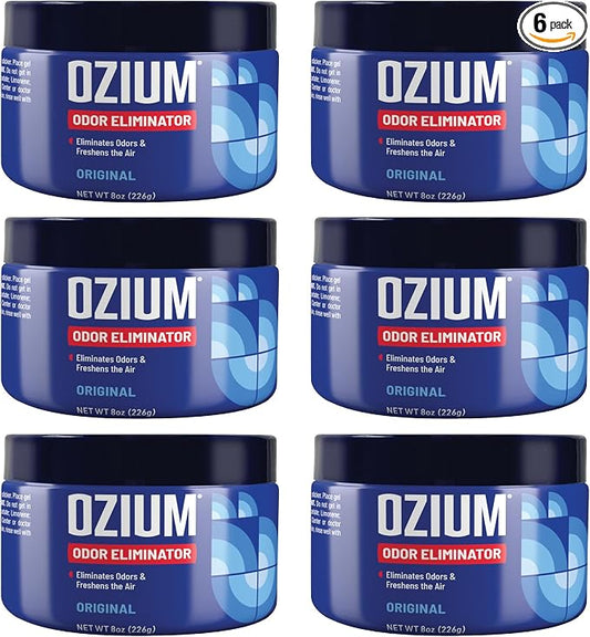Ozium 8 Oz. Odor Eliminating Gel 6 Pack by OZIUM