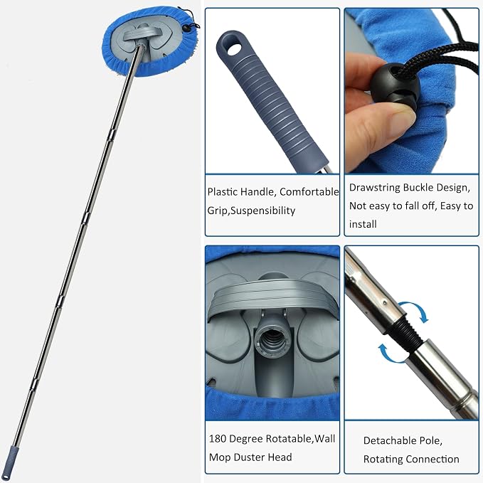 Max 83'' Wall Mop, Wall Cleaner - Image 3