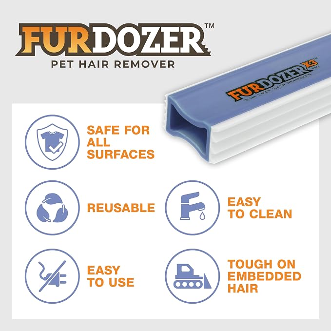 FurDozer Pet Hair Remover & Auto Detailing Tools - Image 7