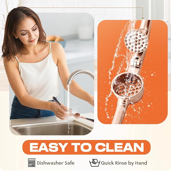 Kitchen Garlic Press, Rust Proof & Dishwasher Safe Garlic Mincer, Durable - Image 5