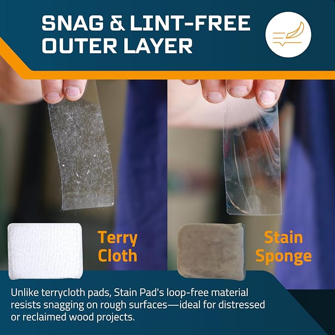 MāKRS Stain Sponge, Snag and Streak-Free Applicator Sponges, Micro-Brush - Image 4