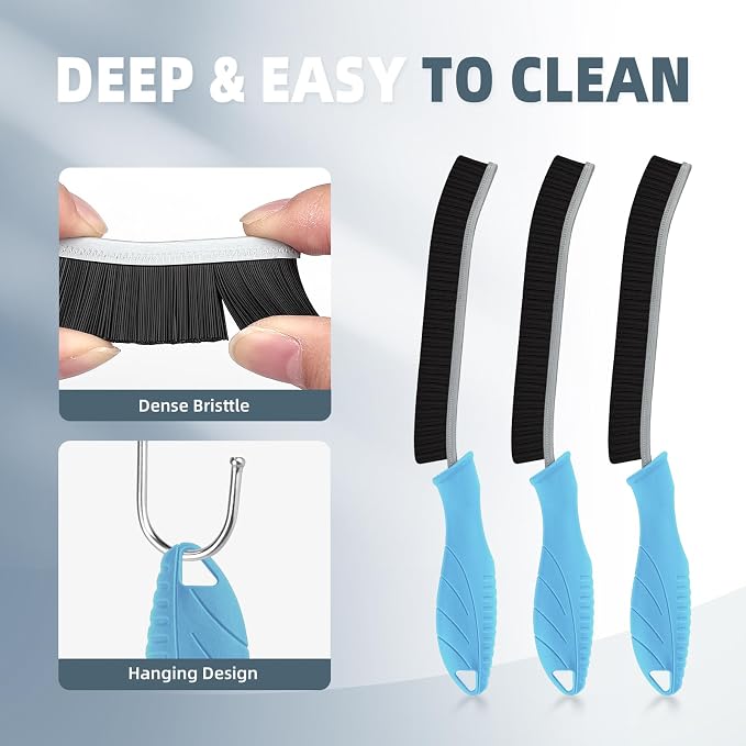 Hard Bristle Crevice Cleaning Brush - Image 3