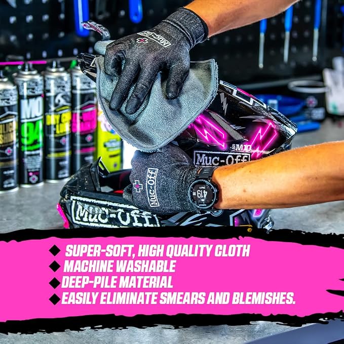 Muc Off Premium Microfibre Cleaning & Polishing Cloth - Image 4