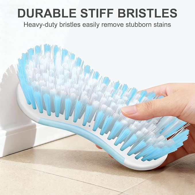 SetSail Multi-Purpose Scrub Brush of 2 Pack, Stiff Bristles Cleaning Brush - Image 4